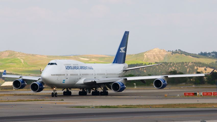 Boeing 747 475 Aerolíneas Argentinas LV ALJ LEMD 2