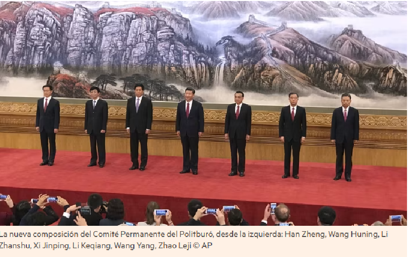 Comité permanente del Politburó chino